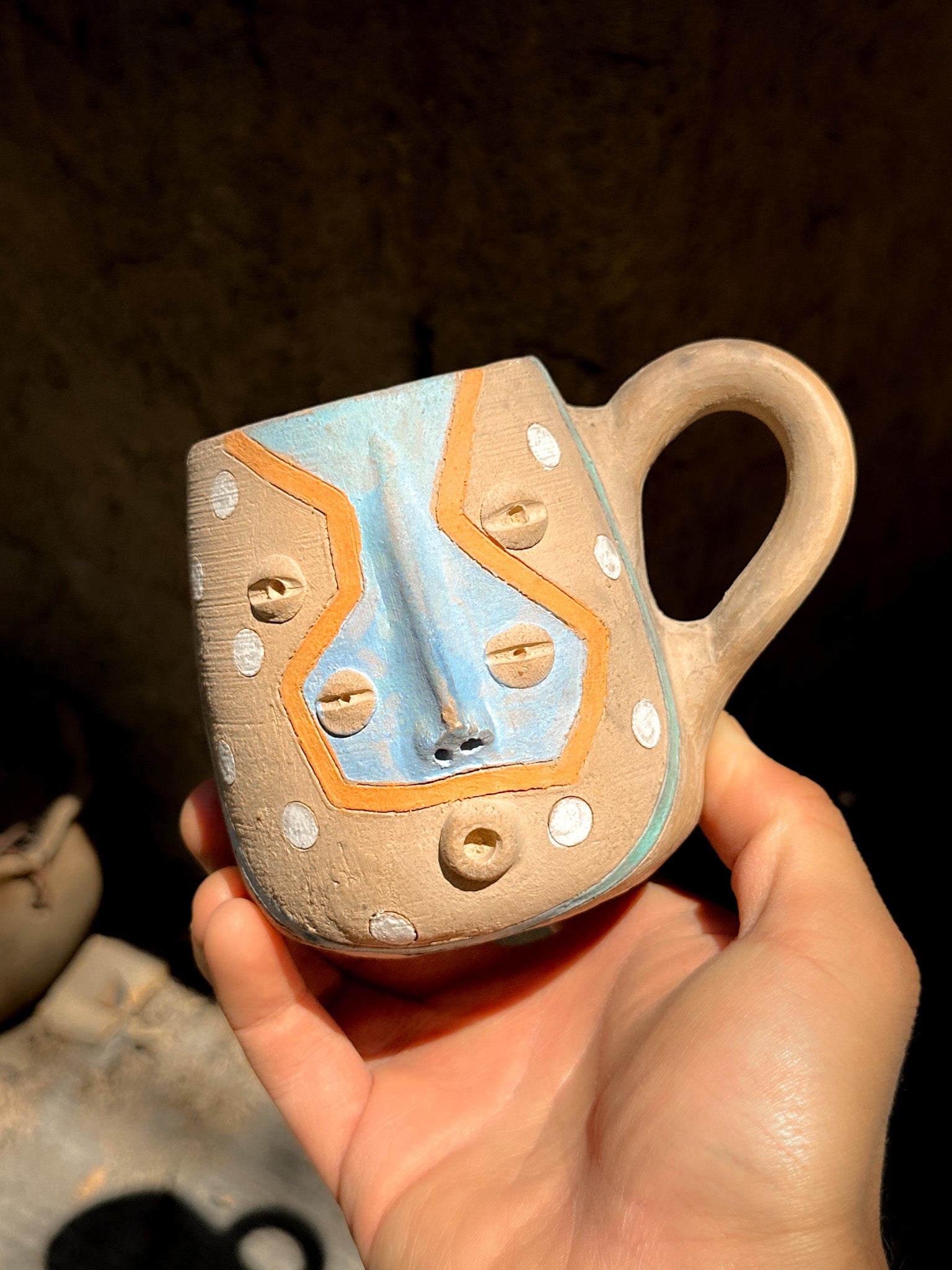 Handmade Atzompa Mug