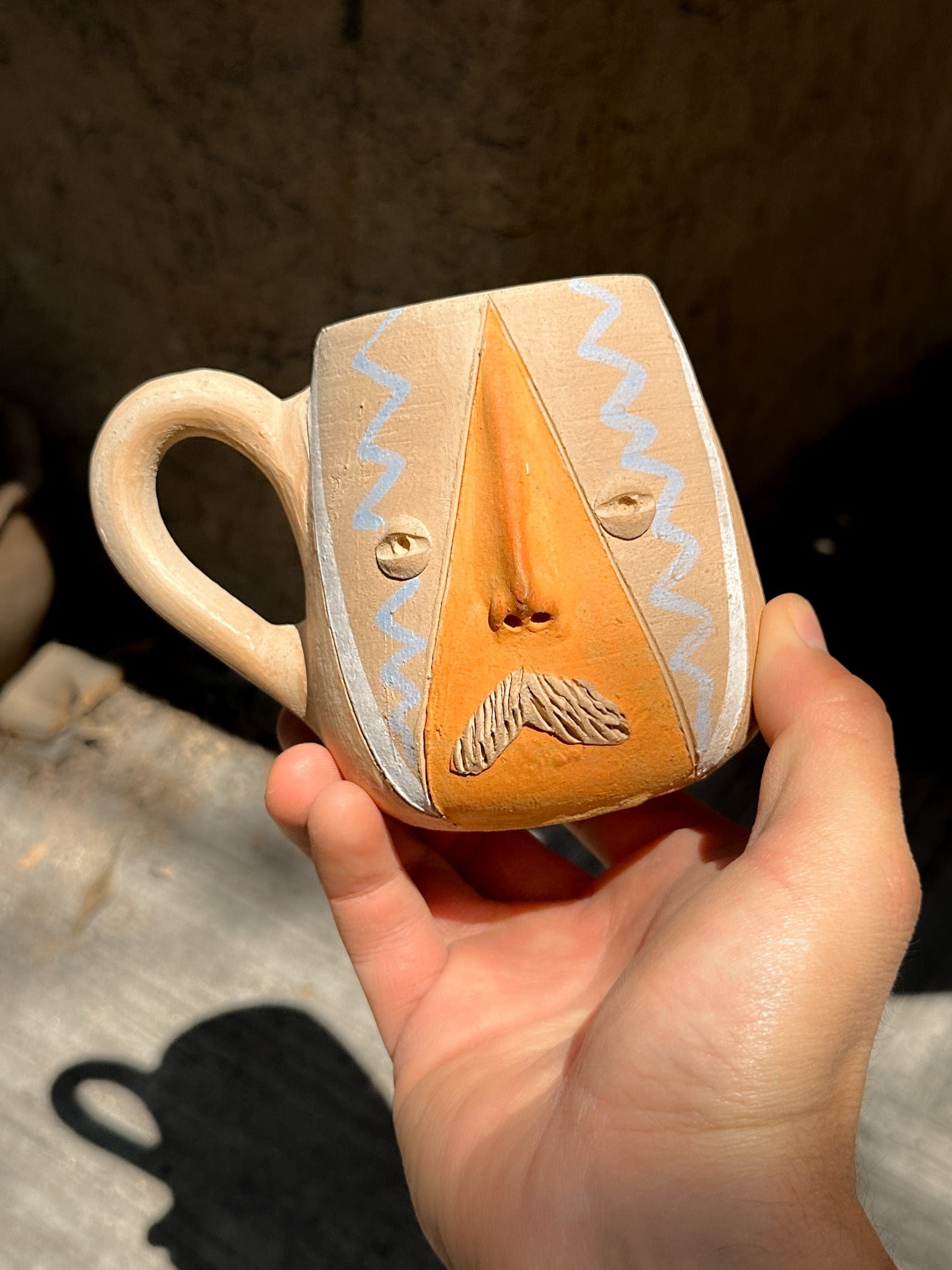 Handmade Atzompa Mug