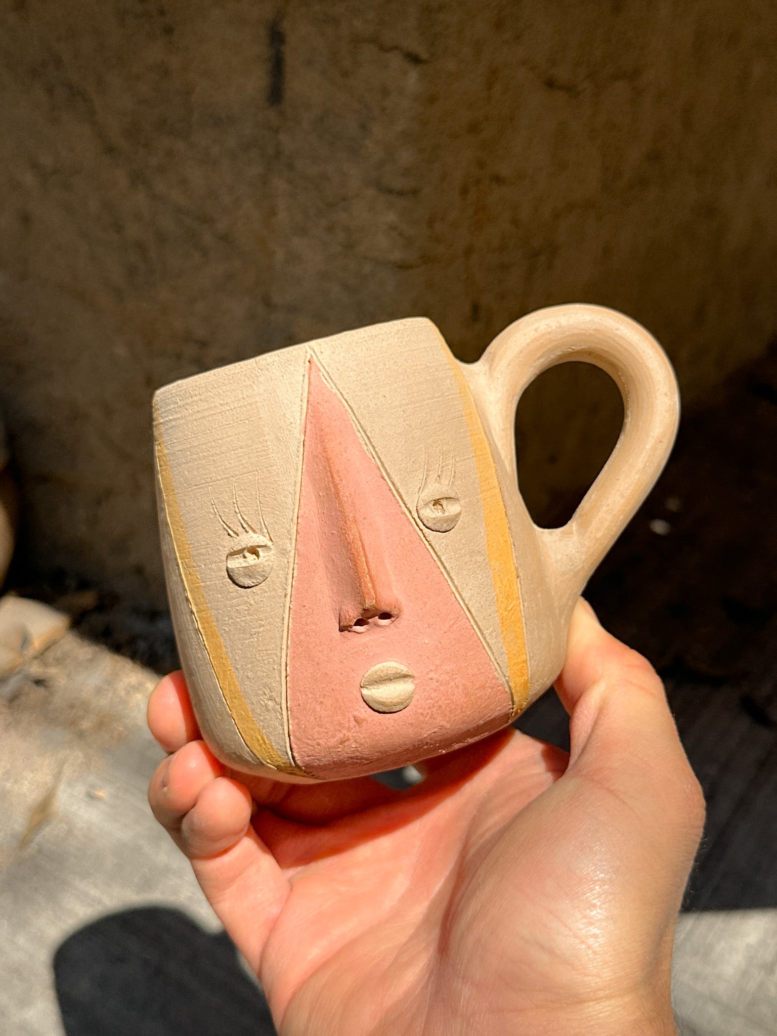 Handmade Atzompa Mug