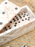 Pink Marble Domino