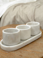 Marble Sauce Dish Set