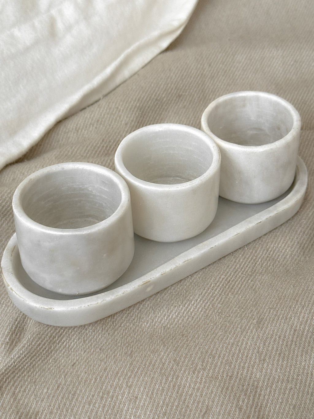 Marble Sauce Dish Set