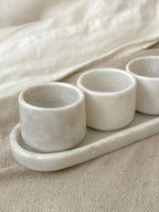Marble Sauce Dish Set