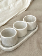 Marble Sauce Dish Set