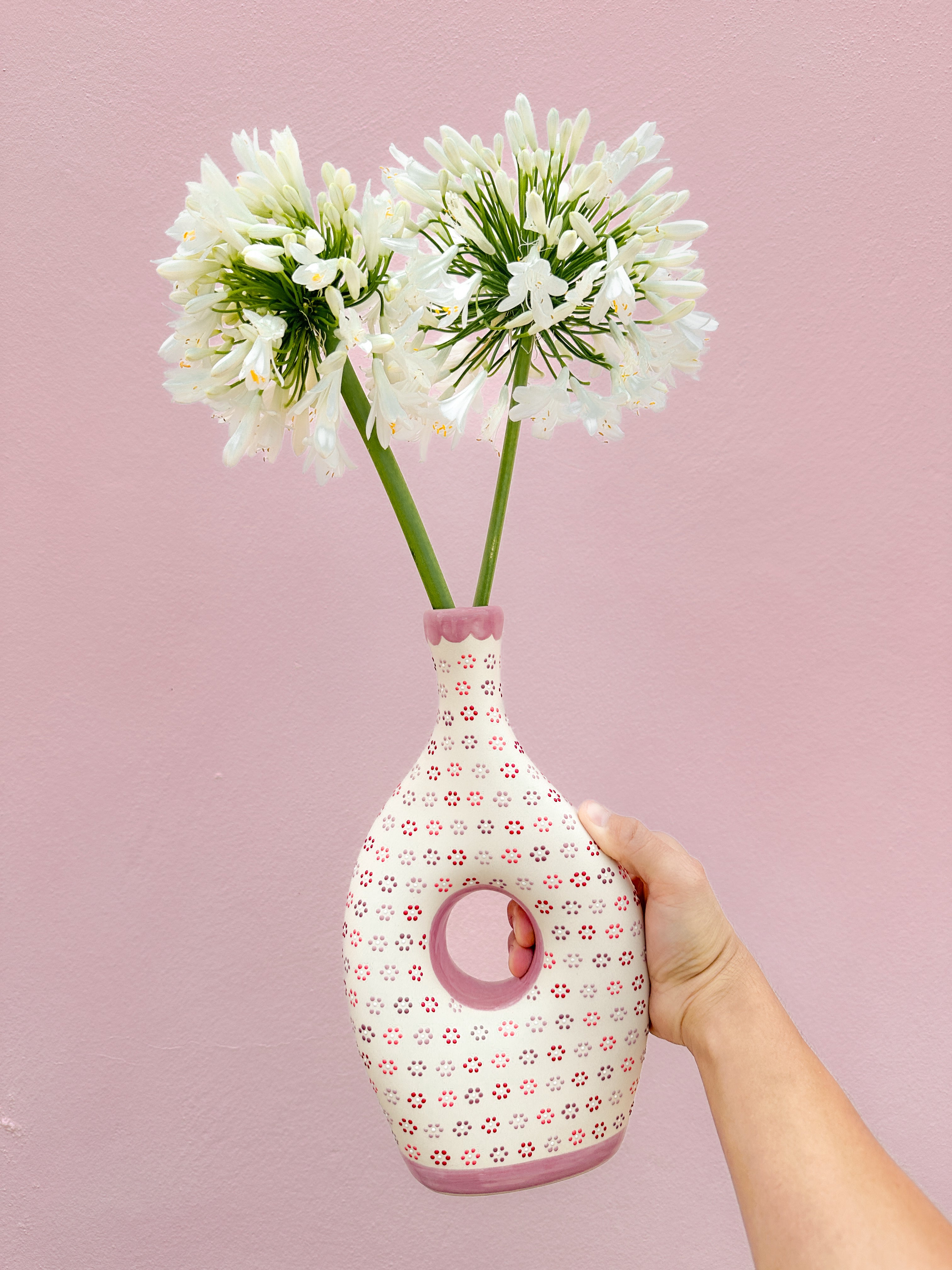 PRE-ORDER Round Flower Vase (SHIPS IN APPROX. 6-12 WEEKS)