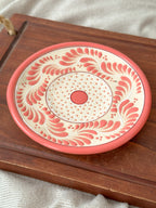 PRE-ORDER Raíces Pink Dessert Plate (SHIPS IN APPROX. 6-12 WEEKS)