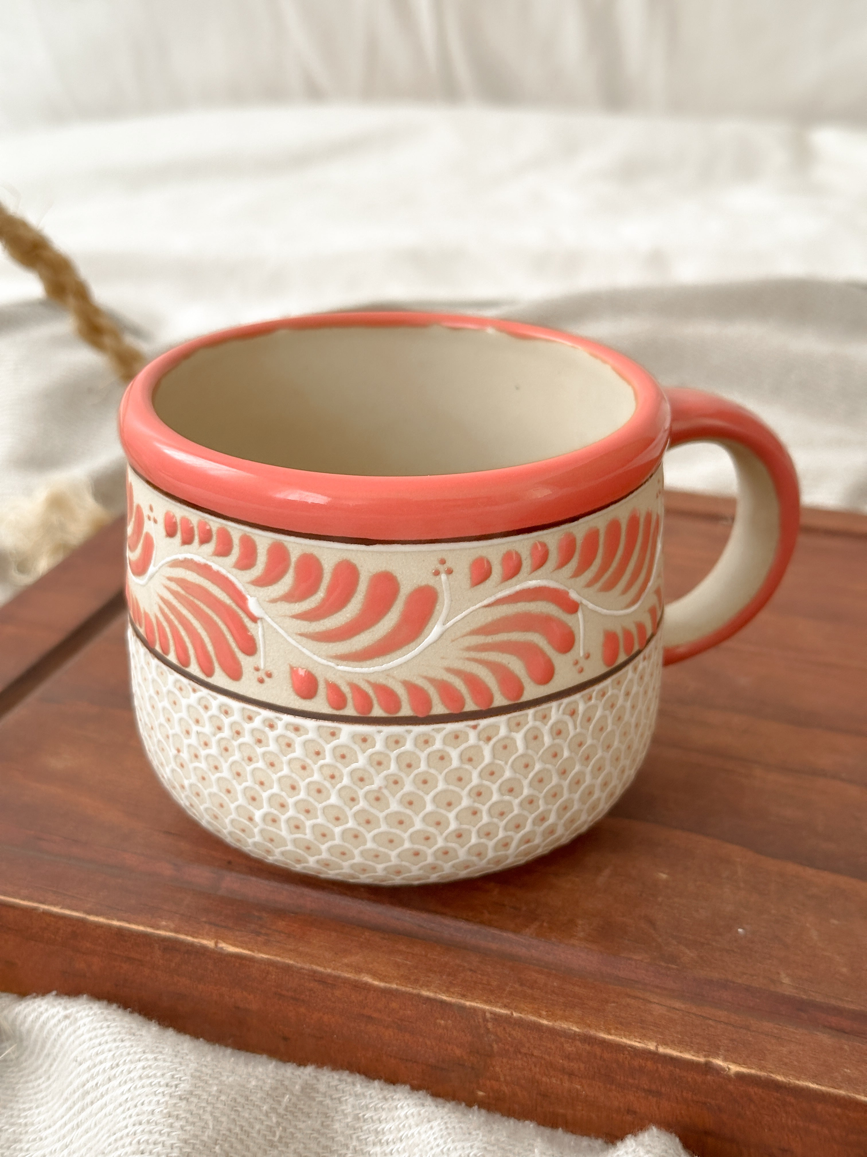 PRE-ORDER Raíces Pink Mug (SHIPS IN APPROX. 6-12 WEEKS)