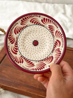 PRE-ORDER Raíces Red Wine Dessert Plate (SHIPS IN APPROX. 6-12 WEEKS)