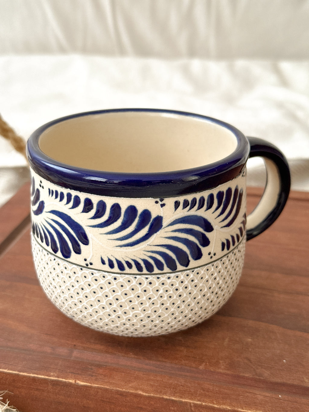 PRE-ORDER Raíces Blue Mug (SHIPS IN APPROX. 6-12 WEEKS)
