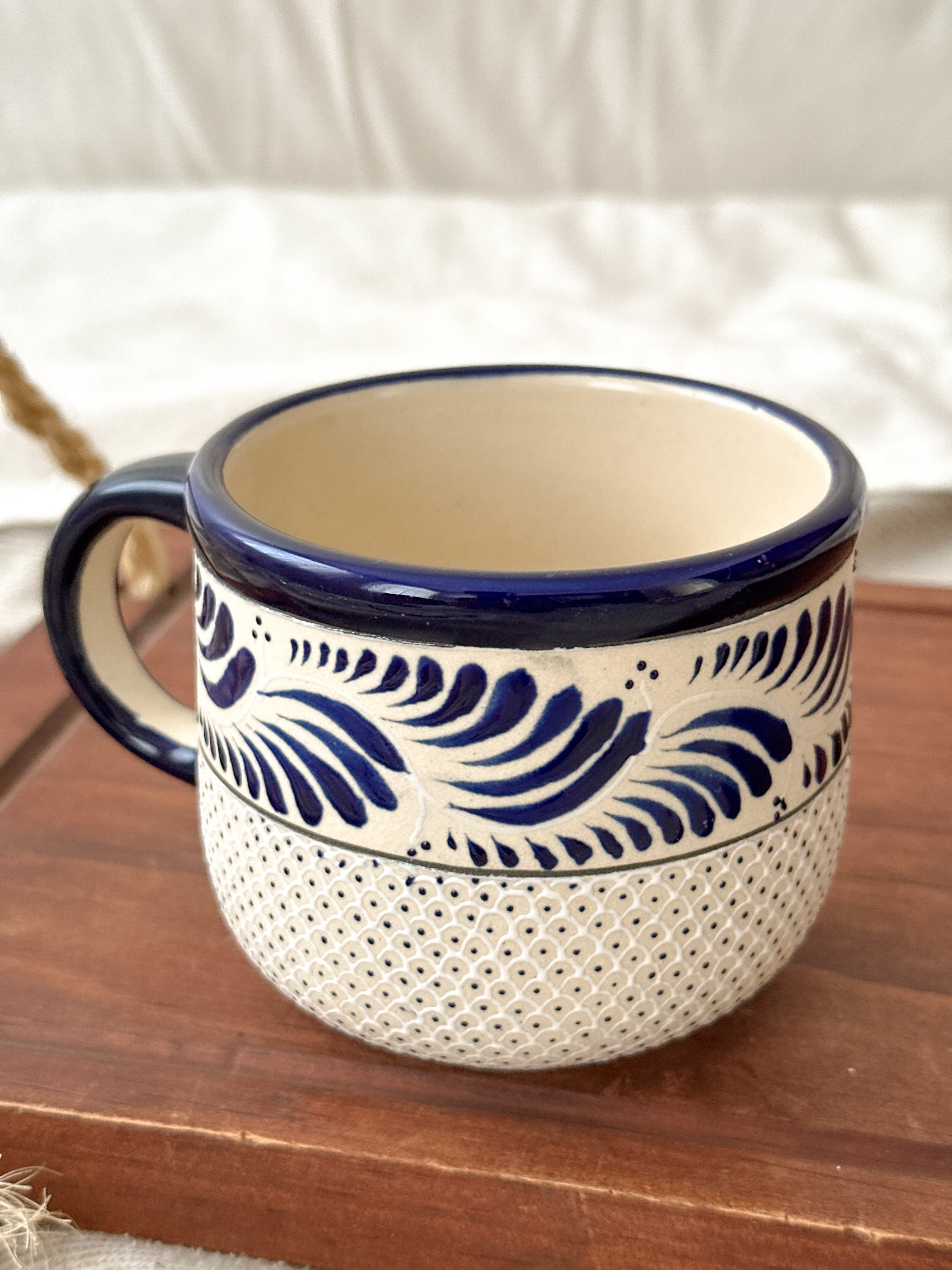 PRE-ORDER Raíces Blue Mug (SHIPS IN APPROX. 6-12 WEEKS)