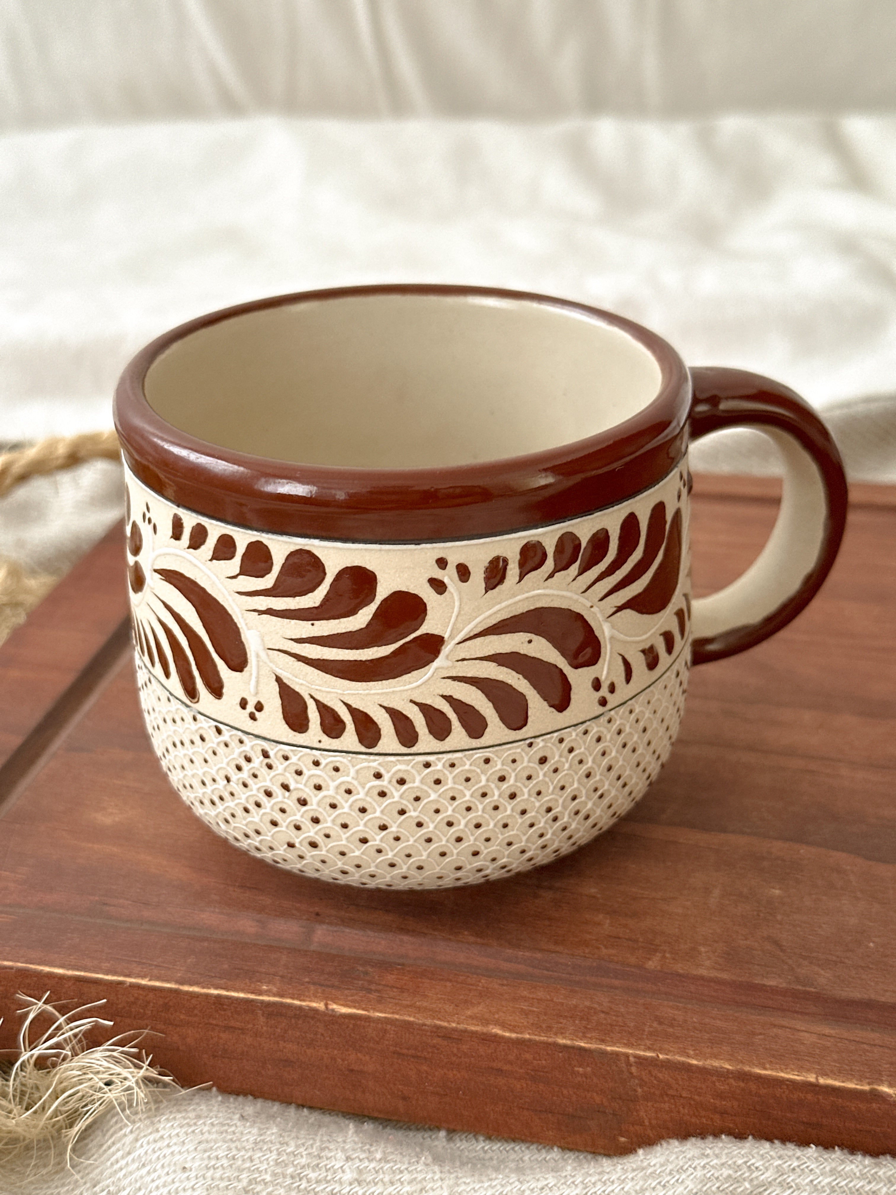 PRE-ORDER Raíces Brown Mug (SHIPS IN APPROX. 6-12 WEEKS)