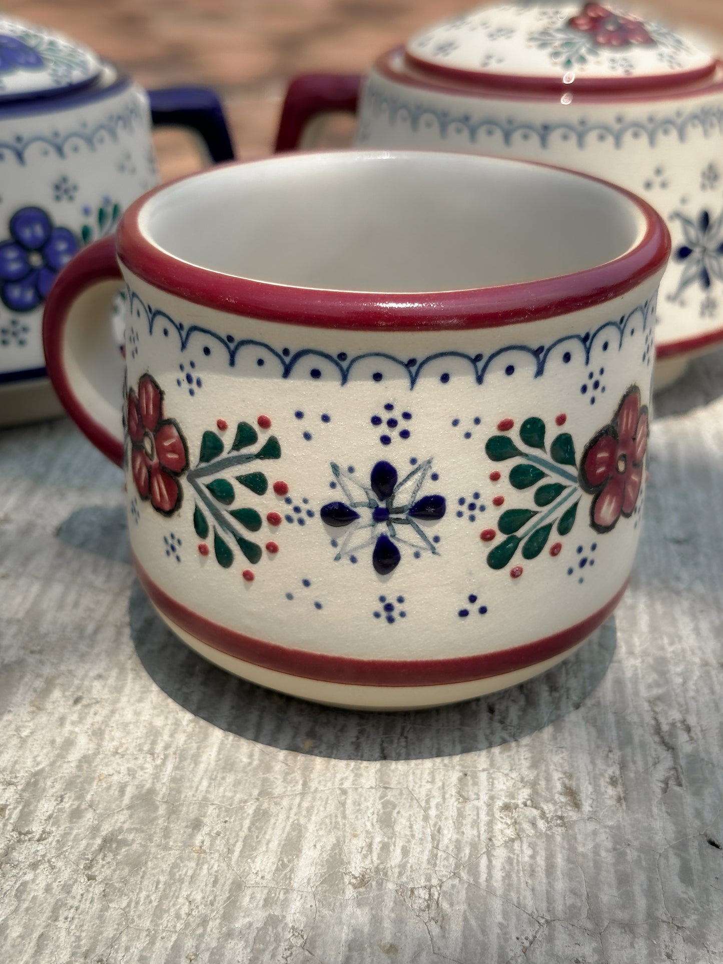 PRE-ORDER Floral Mug (SHIPS IN APPROX. 6- 12 WEEKS)