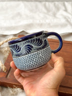 PRE-ORDER Raíces Royal Blue Mug (SHIPS IN APPROX. 6-12 WEEKS)