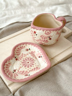 Juego de taza y plato Tulipán en preventa (Envío en aproximadamente 6 a 12 semanas)