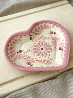 PRE-ORDER Tulip Heart Dessert Plate (SHIPS IN APPROX. 6-12 WEEKS)
