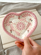 PRE-ORDER Tulip Heart Dessert Plate (SHIPS IN APPROX. 6-12 WEEKS)