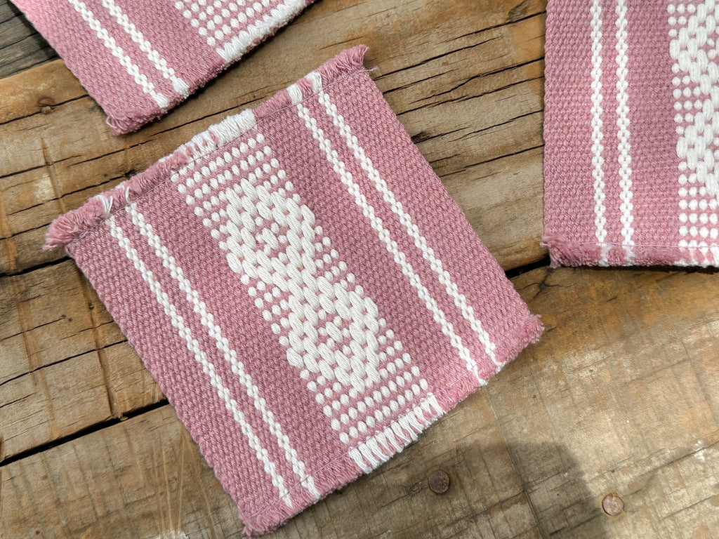 Handwoven Aurora Coaster