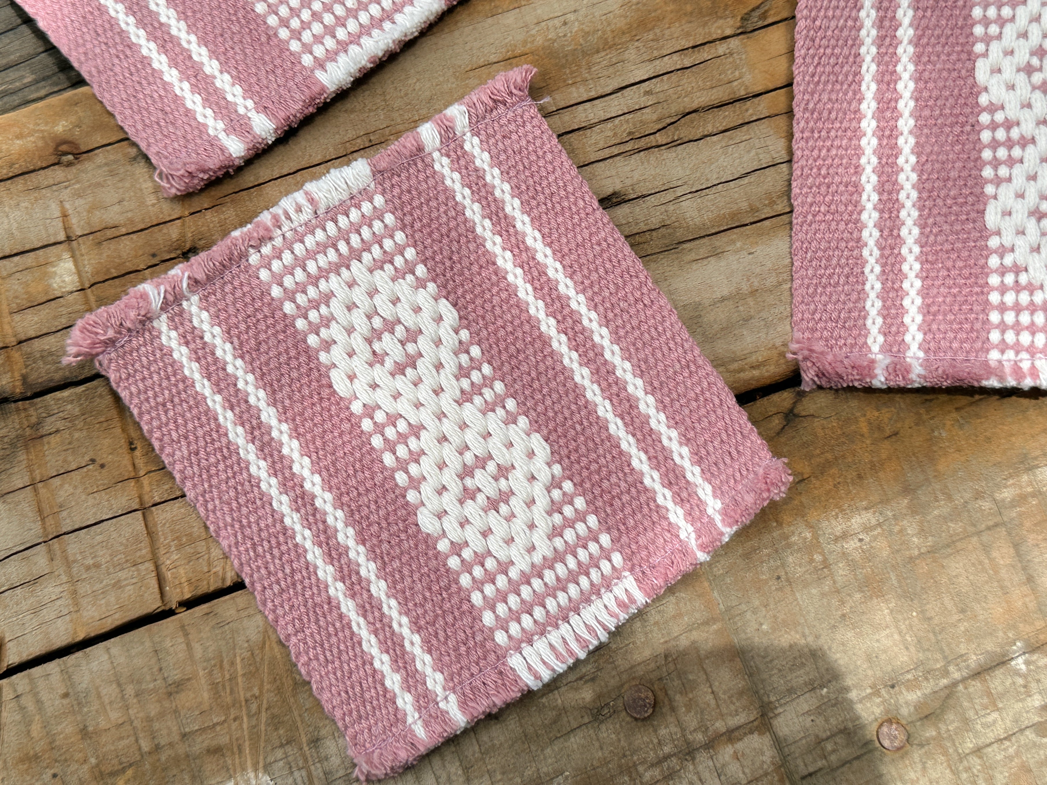 Handwoven Aurora Coaster