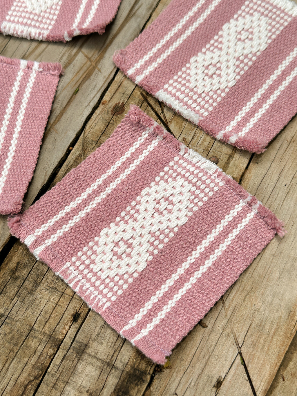 Handwoven Aurora Coaster
