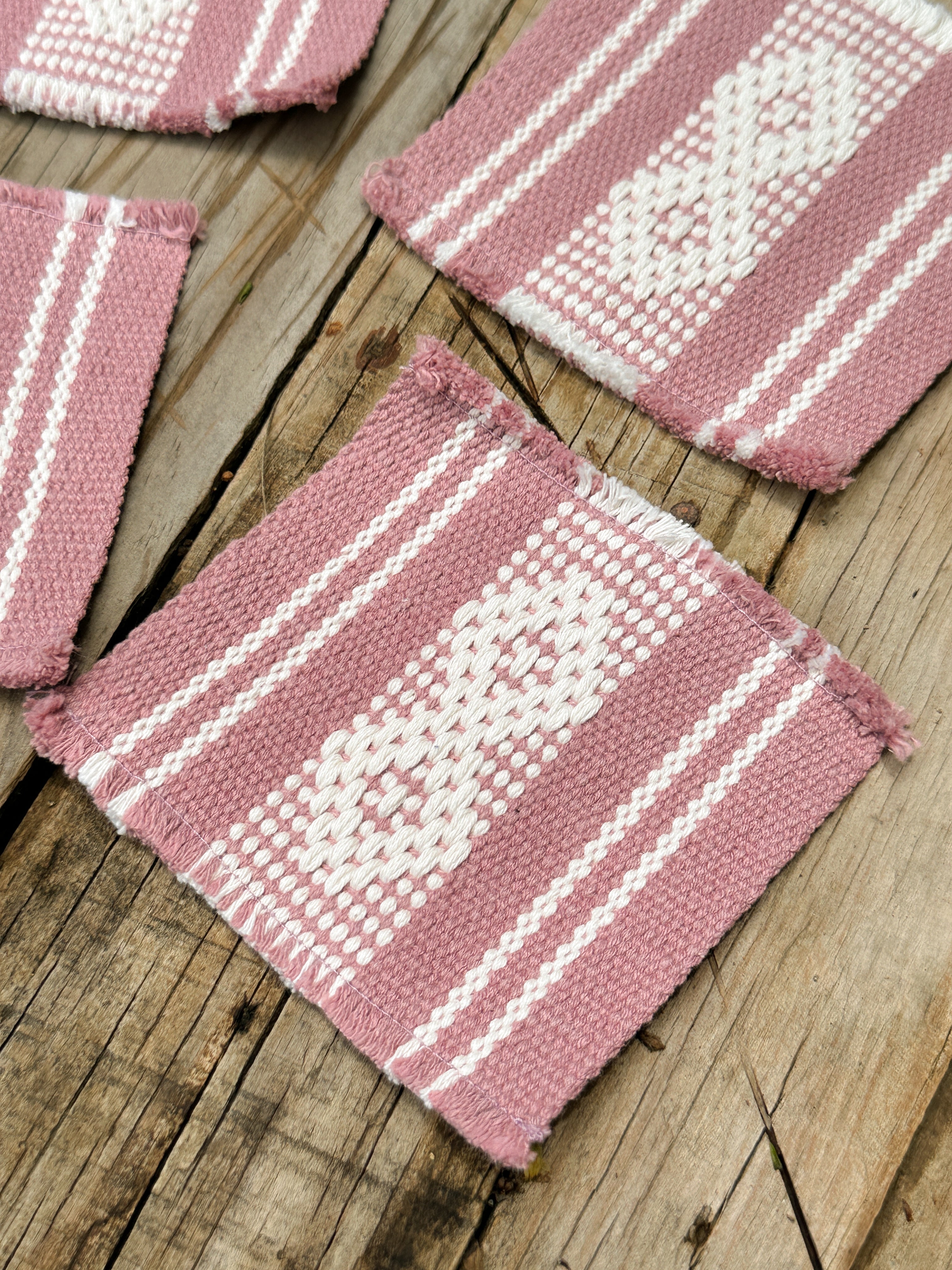 Handwoven Aurora Coaster