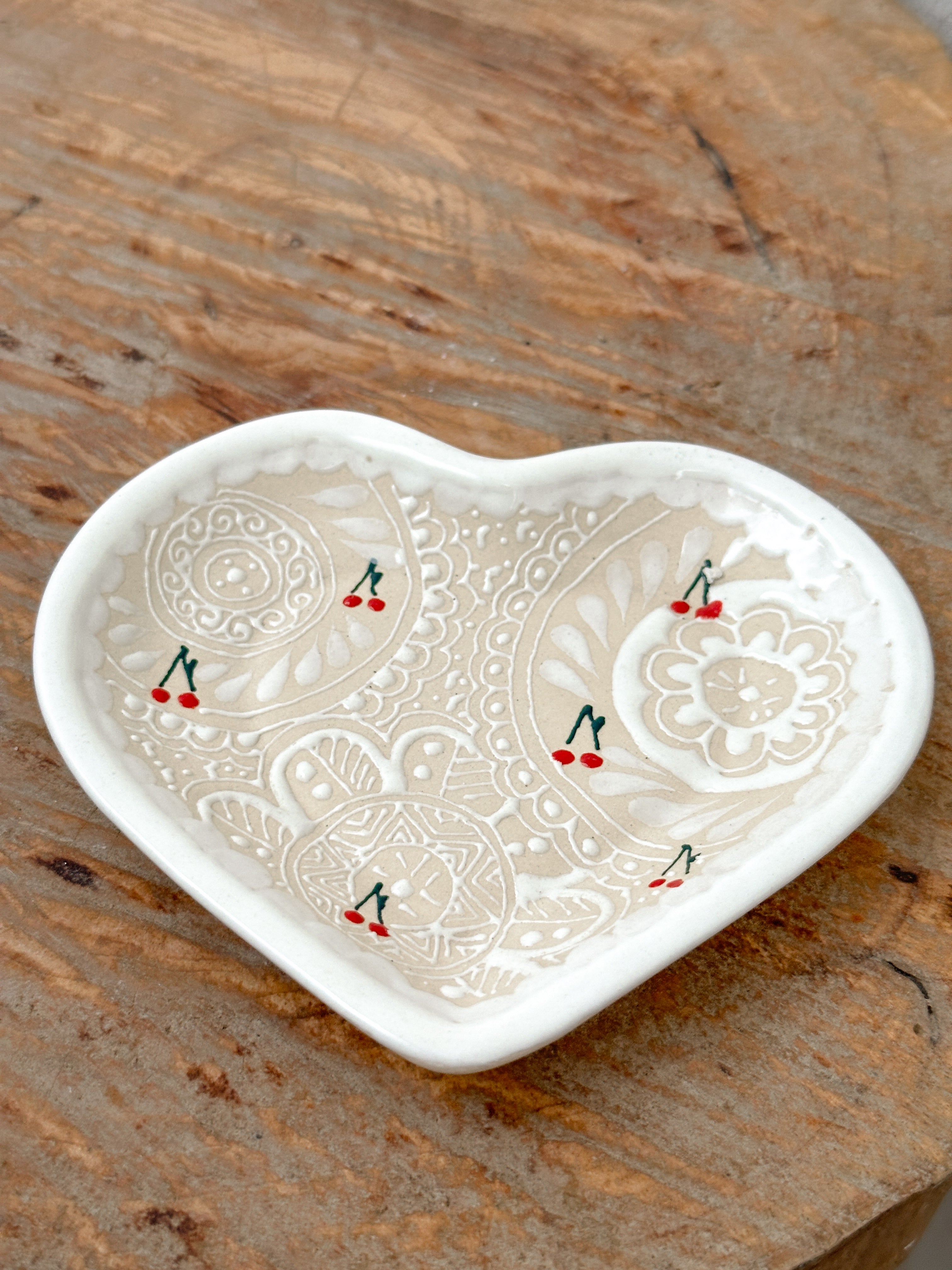 PRE-ORDER Cherry Desert Plate (SHIPS IN APPROX. 6-12 WEEKS)