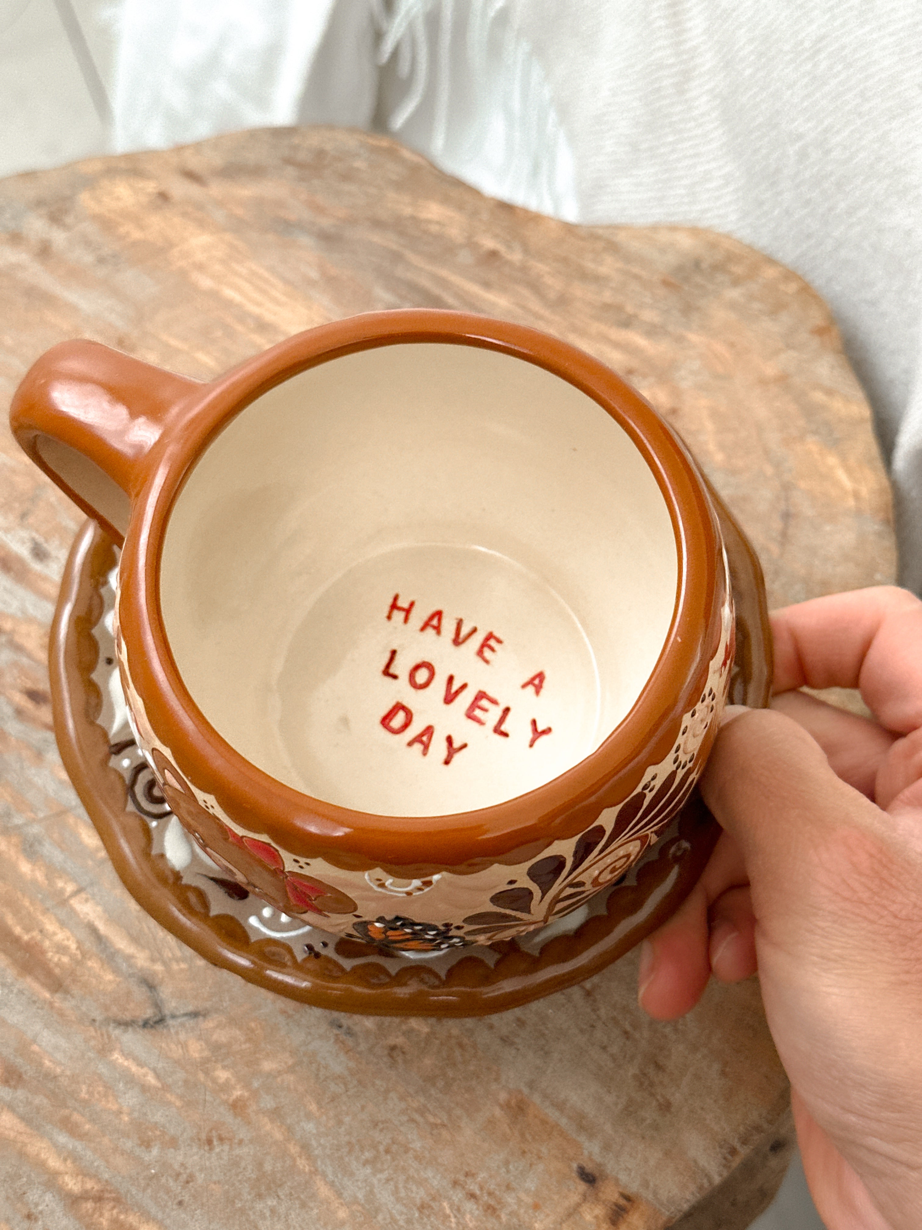 PRE-ORDER Teddy Bear Mug And Plate Set (SHIPS IN APPROX. 6-12 WEEKS)