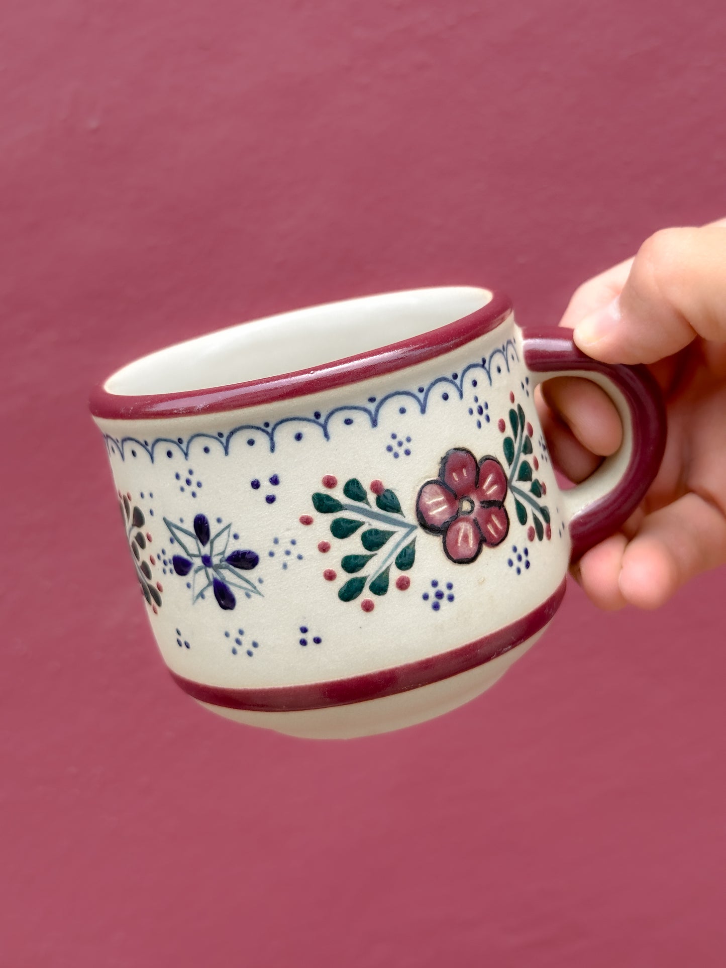 PRE-ORDER Floral Mug (SHIPS IN APPROX. 6- 12 WEEKS)