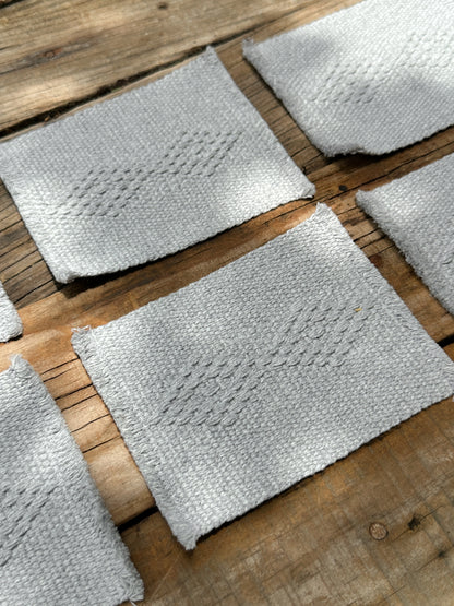 Posavasos Cielito tejido a mano