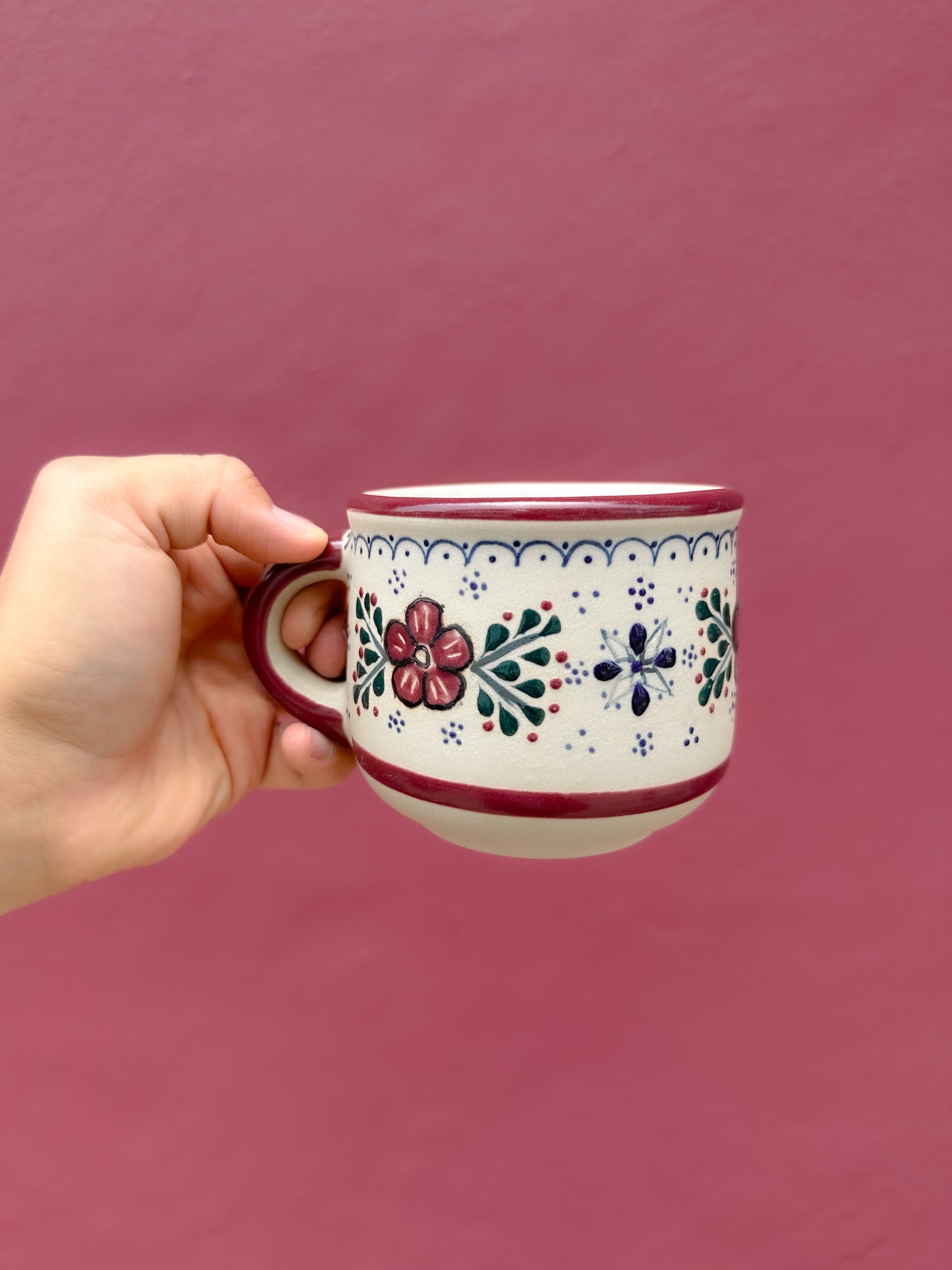 PRE-ORDER Floral Mug (SHIPS IN APPROX. 6- 12 WEEKS)