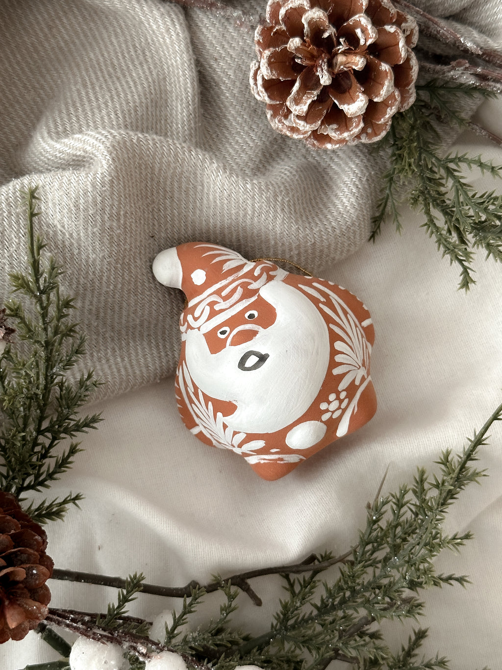 PRE-ORDER "Santa" Christmas Ornament (SHIPS IN APPROX. 6-12 WEEKS)