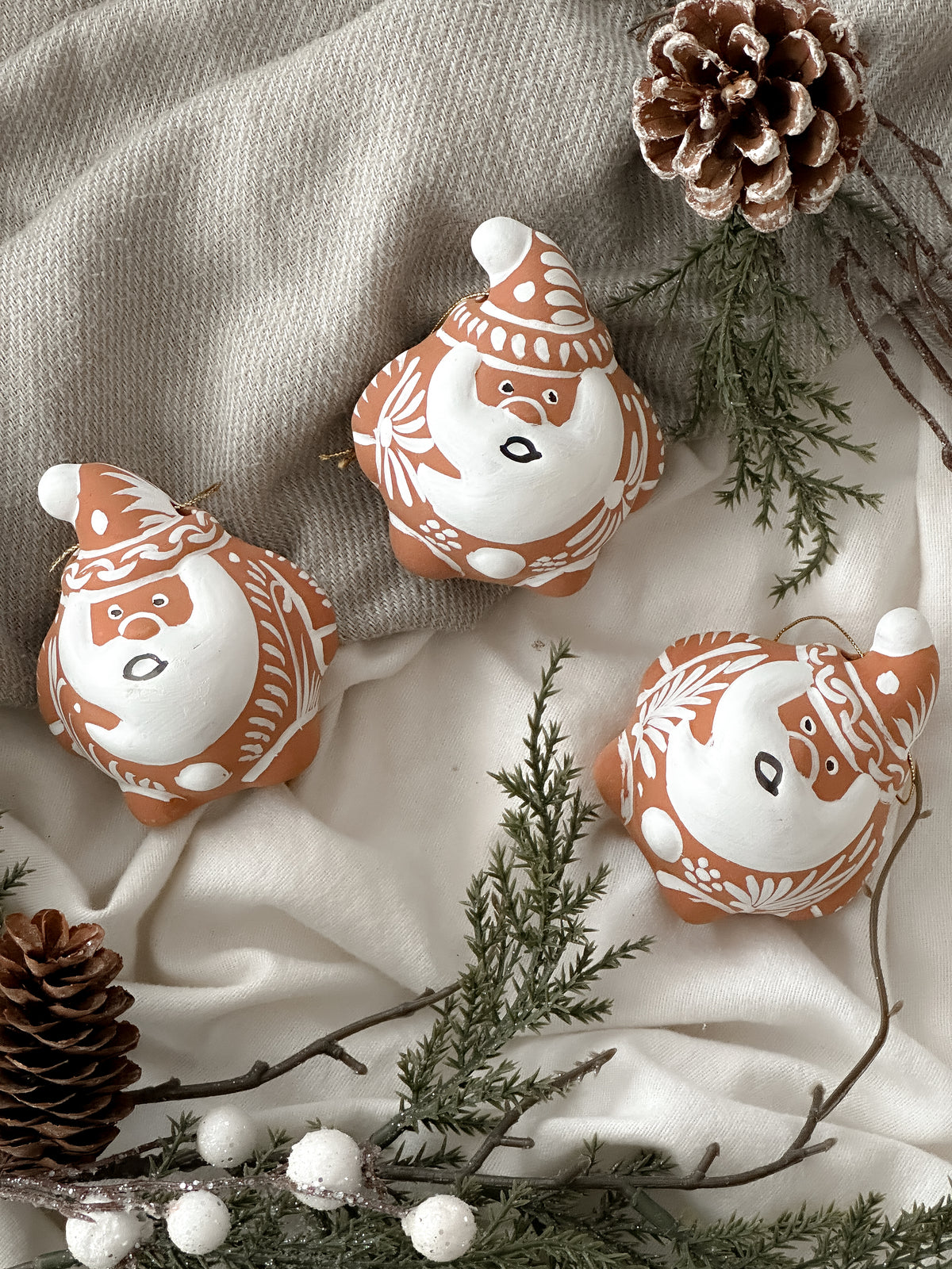 PRE-ORDER "Santa" Christmas Ornament (SHIPS IN APPROX. 6-12 WEEKS)