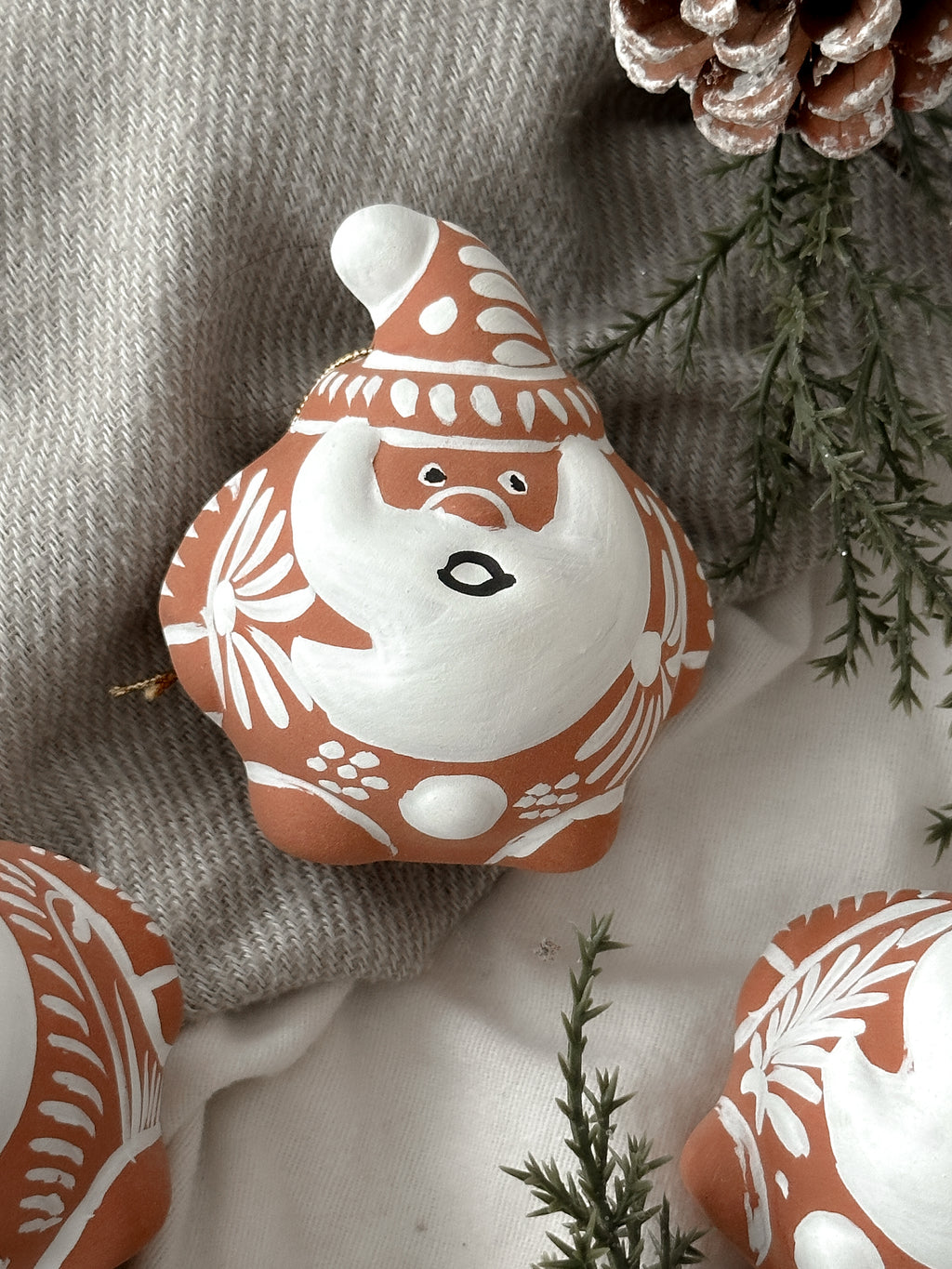 PRE-ORDER "Santa" Christmas Ornament (SHIPS IN APPROX. 6-12 WEEKS)