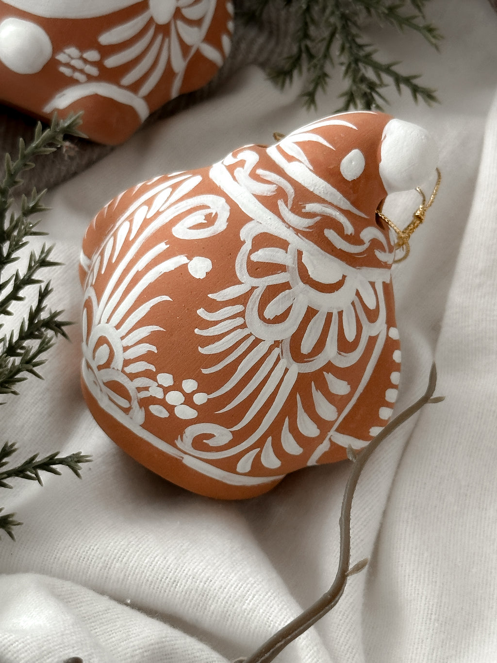 PRE-ORDER "Santa" Christmas Ornament (SHIPS IN APPROX. 6-12 WEEKS)