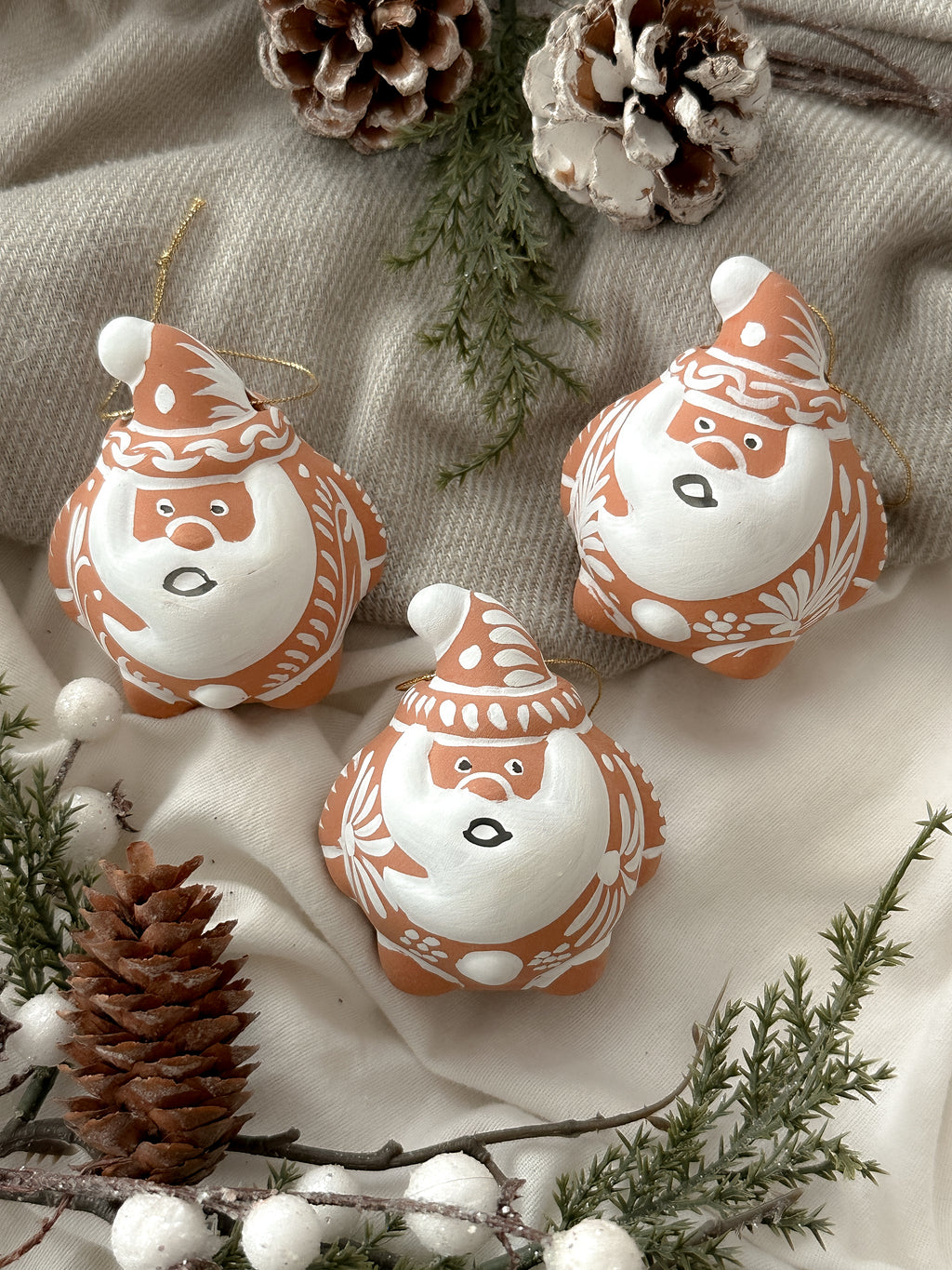 PRE-ORDER "Santa" Christmas Ornament (SHIPS IN APPROX. 6-12 WEEKS)