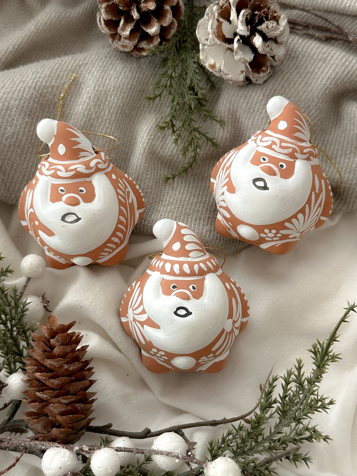 PRE-ORDER "Santa" Christmas Ornament (SHIPS IN APPROX. 6-12 WEEKS)