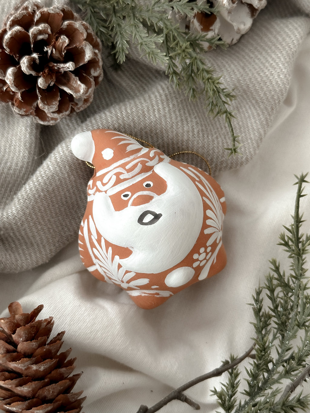 PRE-ORDER "Santa" Christmas Ornament (SHIPS IN APPROX. 6-12 WEEKS)