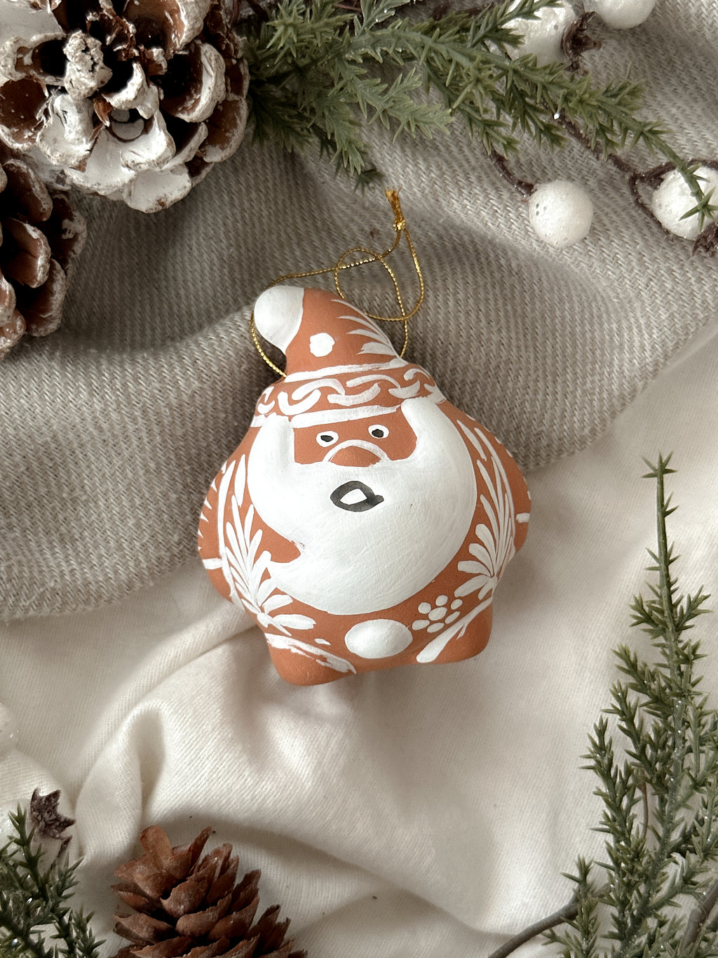 PRE-ORDER "Santa" Christmas Ornament (SHIPS IN APPROX. 6-12 WEEKS)