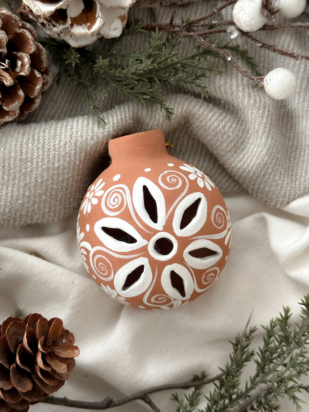 PRE-ORDER "White Christmas" Christmas Ornament (SHIPS IN APPROX. 6-12 WEEKS)