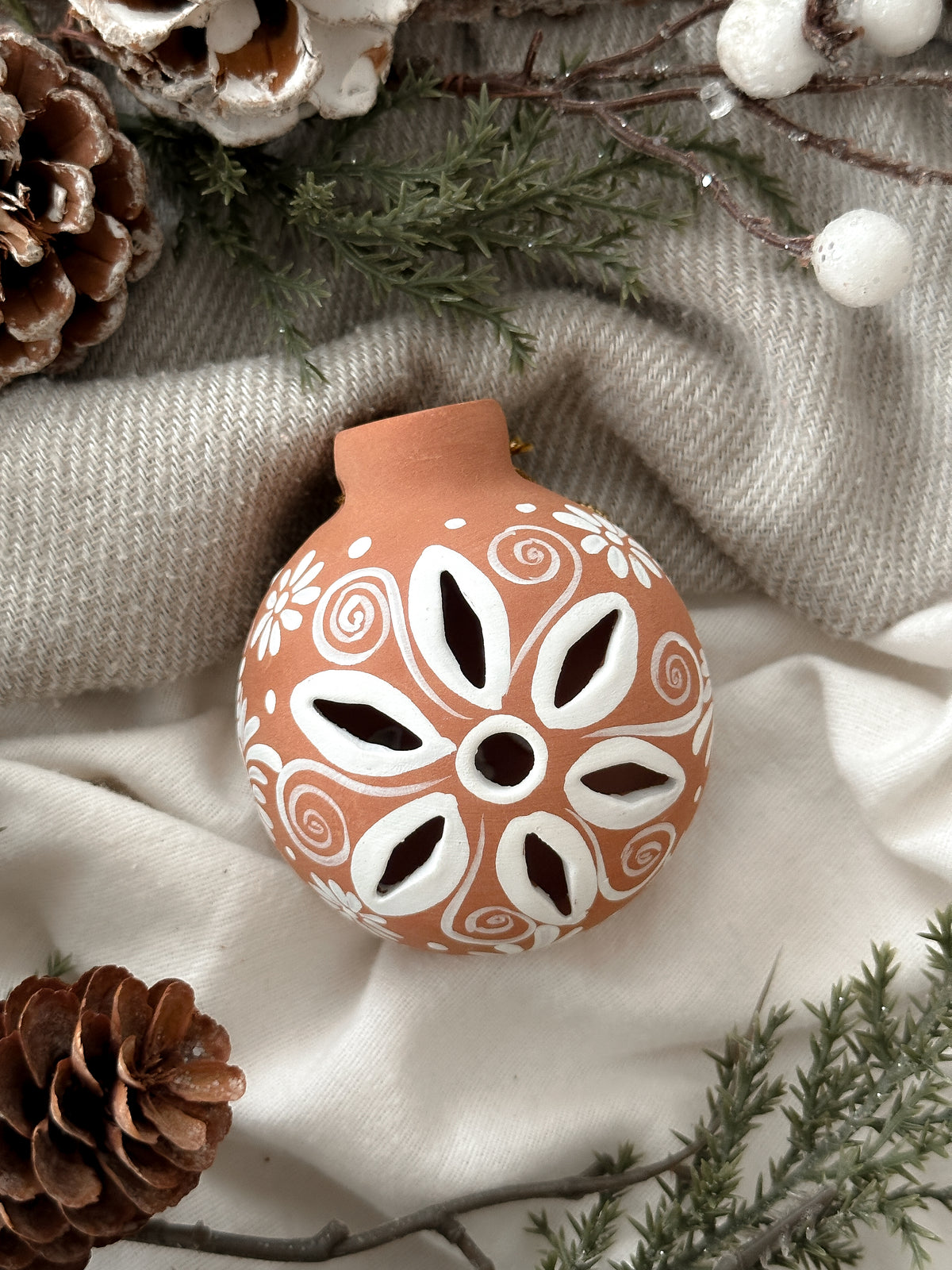 PRE-ORDER "White Christmas" Christmas Ornament (SHIPS IN APPROX. 6-12 WEEKS)