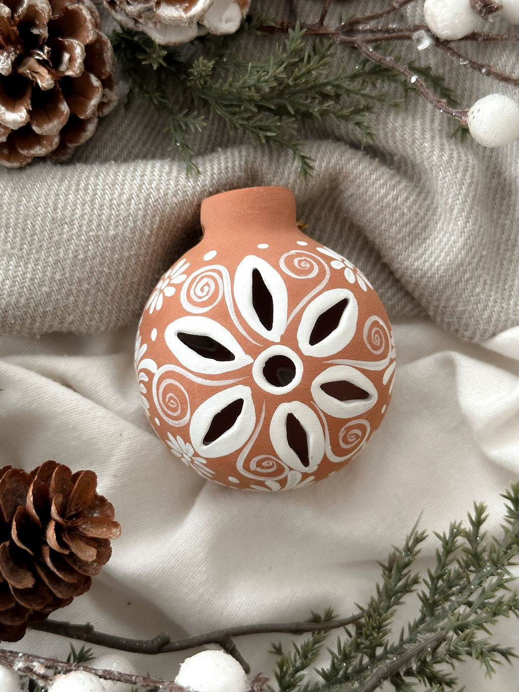 PRE-ORDER "White Christmas" Christmas Ornament (SHIPS IN APPROX. 6-12 WEEKS)