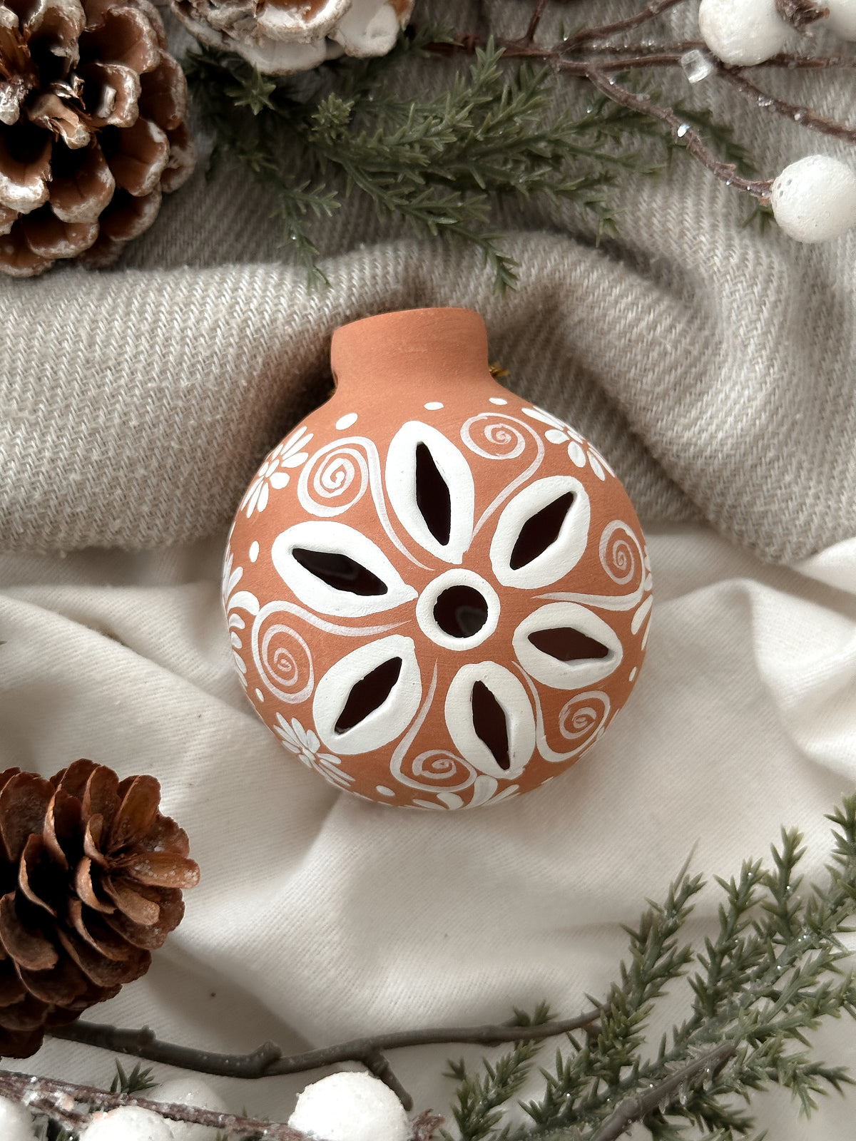 PRE-ORDER "White Christmas" Christmas Ornament (SHIPS IN APPROX. 6-12 WEEKS)