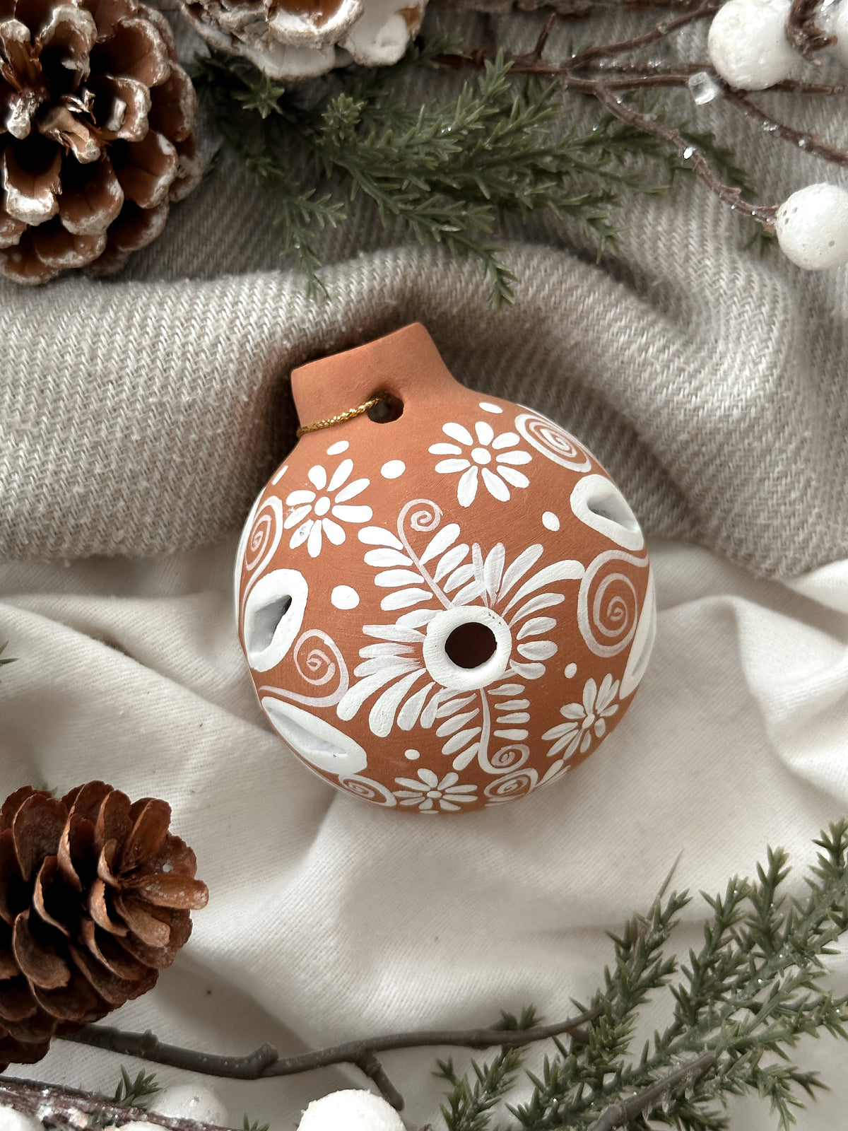 PRE-ORDER "White Christmas" Christmas Ornament (SHIPS IN APPROX. 6-12 WEEKS)