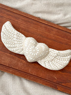 PRE-ORDER White Milagrito with Wings (SHIPS IN APPROX. 6-12 WEEKS)