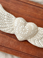 PRE-ORDER White Milagrito with Wings (SHIPS IN APPROX. 6-12 WEEKS)