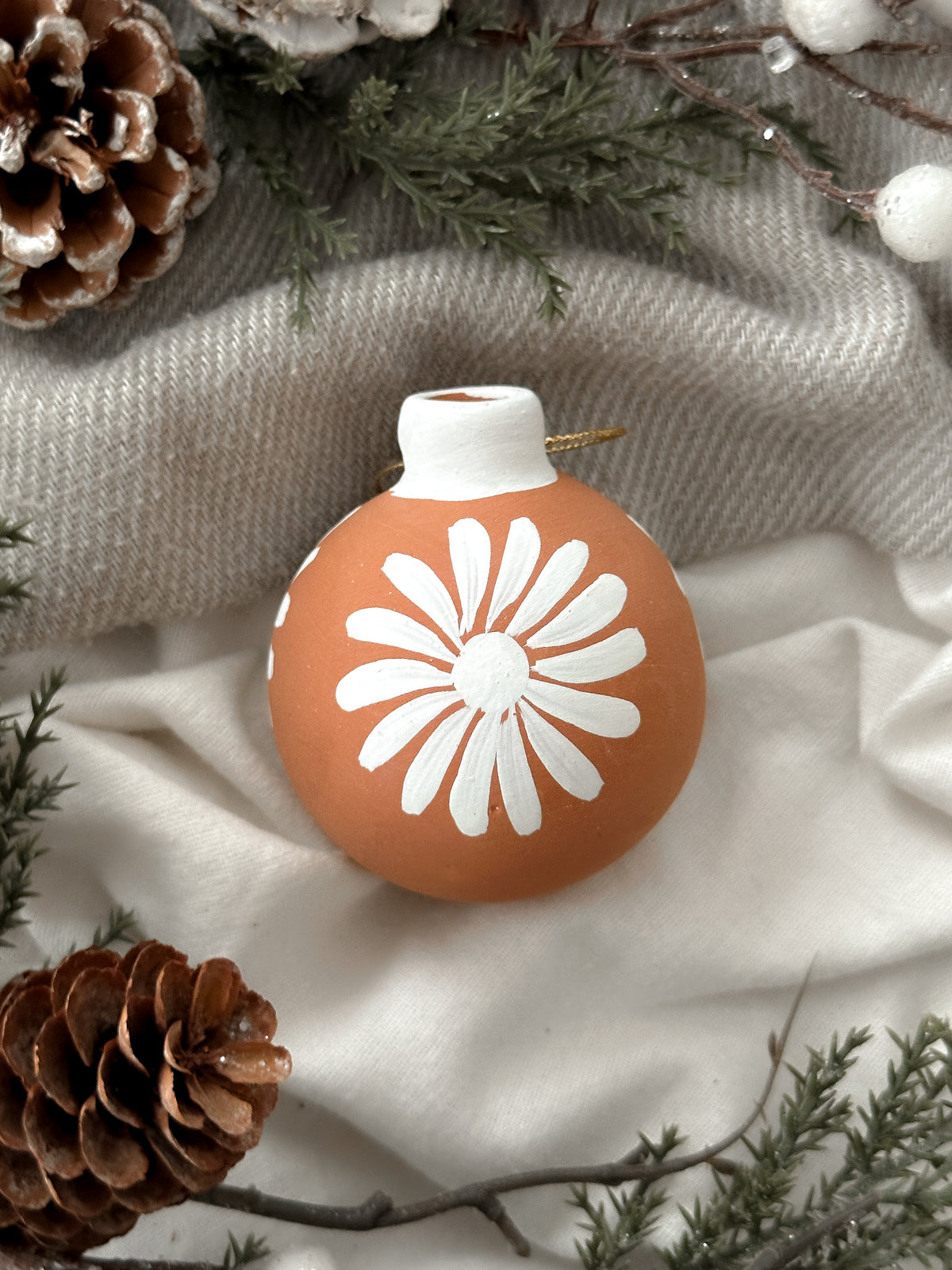 PRE-ORDER "White Christmas" Christmas Ornament (SHIPS IN APPROX. 6-12 WEEKS)
