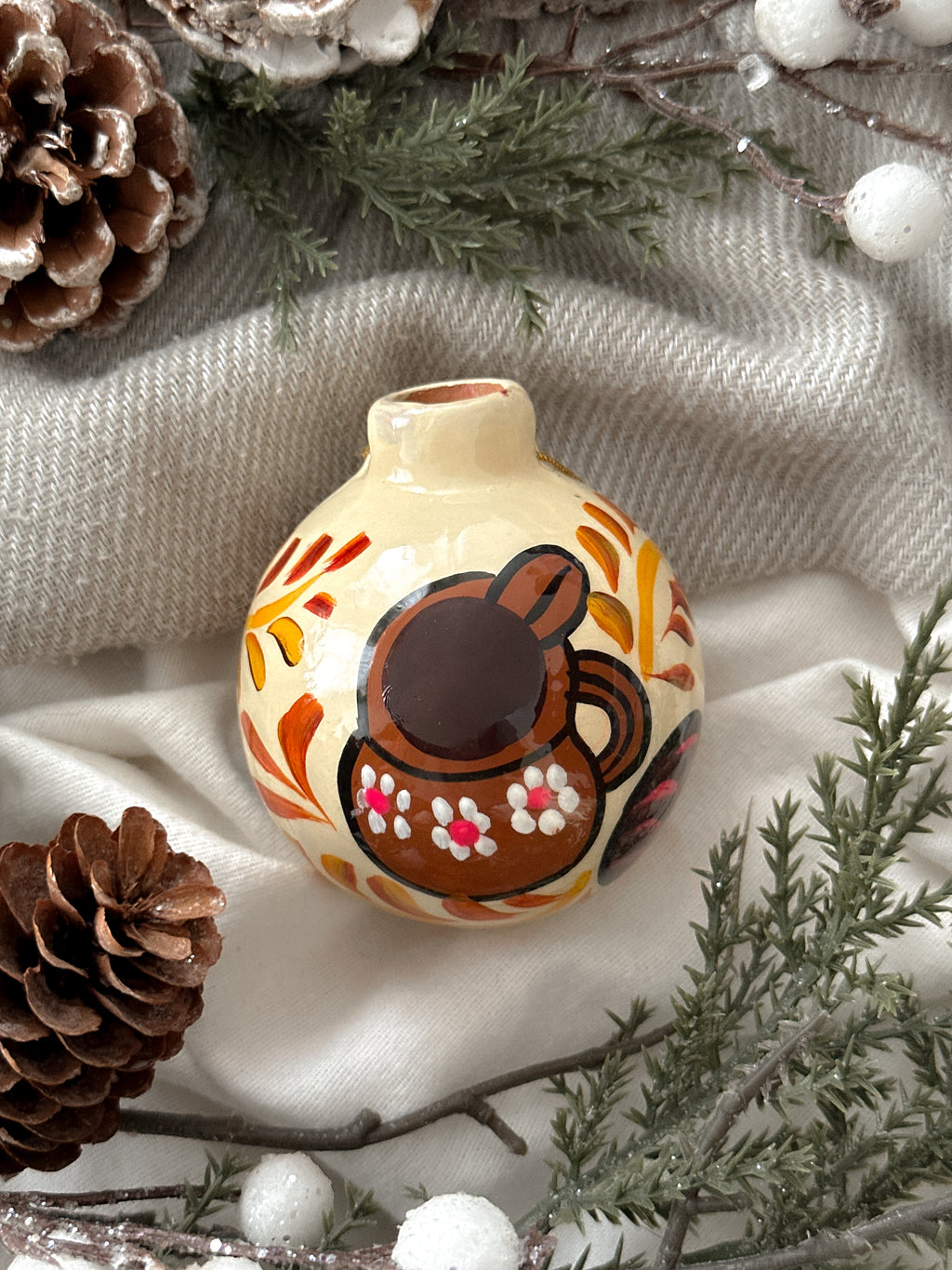 PRE-ORDER "Jarritos" Christmas Ornament (SHIPS IN APPROX. 6-12 WEEKS)