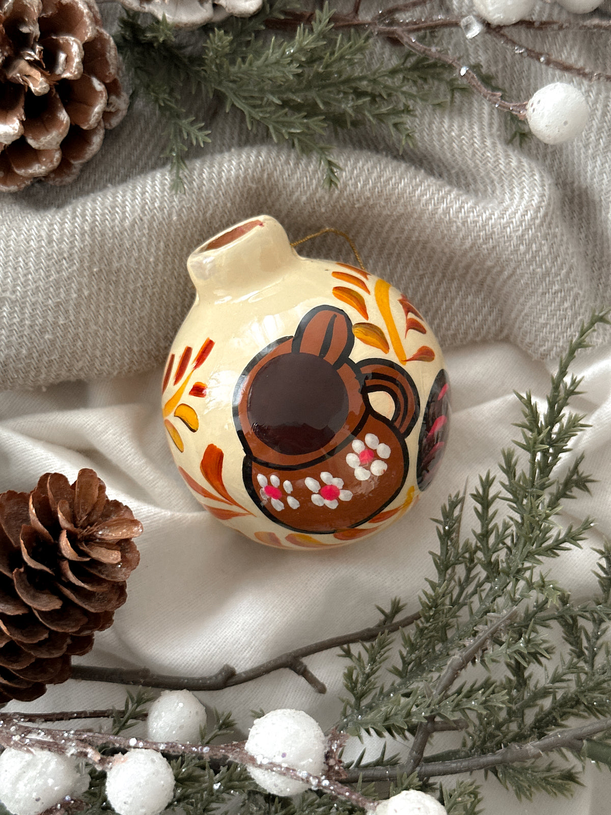 PRE-ORDER "Jarritos" Christmas Ornament (SHIPS IN APPROX. 6-12 WEEKS)