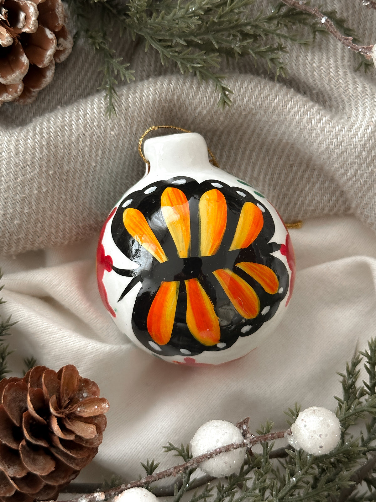 PRE-ORDER "Mariposas" Christmas Ornament (SHIPS IN APPROX. 6-12 WEEKS)