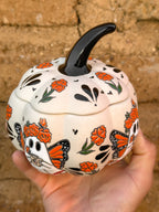 PRE-ORDER Butterfly Ghost Pumpkin (SHIPS IN APPROX. 6-12 WEEKS)