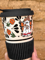 PRE-ORDER Butterfly Ghost Travel Mug (SHIPS IN APPROX. 6-12 WEEKS)